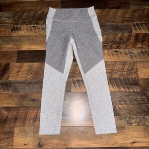 Outdoor Voices Two-Tone Gray Active Leggings